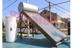 China Compact Pressure Anode Oxidation Solar Panel Hot Water System For Heating Water supplier