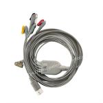 PHiliph 5 Lead IEC ECG Cable Leadset Grabbers 989803143191 12Pins New Original for sale