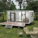 Best Selling White Apple House Material Galvanized Steel Frame and Wall Bamboo for sale