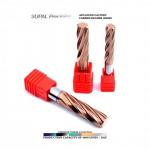 High Grade HRC65 Carbide Chamber Reamer With 15° Point Angle