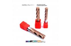 China High Grade HRC65 Carbide Chamber Reamer With 15° Point Angle supplier
