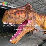 Giant 18m T-Rex Animatronic Dinosaurs For Theme Park Decoration for sale
