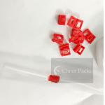 5 Kilogram PP ziplockk Zipper Red Color For Plastic Bag , Bag Zipper Lock for sale
