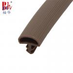Non Toxic Wooden Door Seal Strip PVC Rubber D Shape Weather Stripping for sale