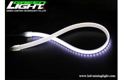 China Disposable Wrapper Rgb Led Strip Lights Transparent Silicone 72LEDs/M supplier