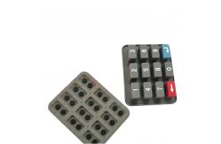 China OEM Aging Resistant Silicone Rubber Keyboard For Remote Control supplier