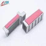 3W/M.K Die Cutting Custom Size Silicone Heat Insulation Thermal Conductive Pad For Switching Power for sale