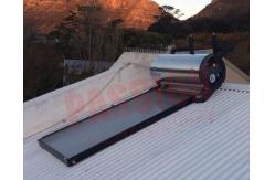 China Blue Titanium Flat Plate Solar Water Heater , Flat Plate Solar Collector supplier