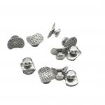 Dental Orthodontic Metal Buttons Lingual Button Buckle Composite Ceramic For Bondable Round Base Dentistry Material for sale