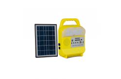 China Led 5W 6000mah Solar Panel Energy System For Mobile Phones supplier