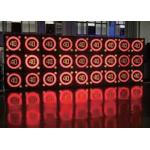 Roadside Speed Display Sign , LED Message Board Signs Luminous Intensity Amber 7800cd/M2 / Red 7800cd/M2 for sale