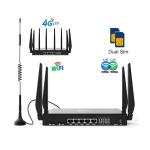 4g LTE OpenWRT Unlocked Dual Sim Card Router With Carrier Aggregation for sale