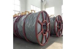 China Stringing Overhead Line Tool 15mm Anti Bursting Steel Wire Pilot Rope String supplier