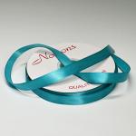 Green Patterned Polyester Ribbon Personalized Poly Satin Ribbon for sale