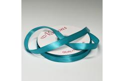 China Green Patterned Polyester Ribbon Personalized Poly Satin Ribbon supplier