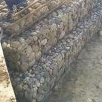 Hexagon Galfan Gaybian Basket Woven Stone Filled 8x10cm For Seawall Protection for sale