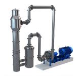 Multiple Effect Vacuum Chemical Mvr Evaporator Plant For Cooling Beer Fermentation for sale