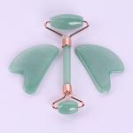 Jade Face Massager Roller Green Gray Blue Pink Purpl White Color for sale