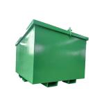 Outdoor Scrap Metal Trash Can Construction Waste Collection And Transfer Equipment for sale