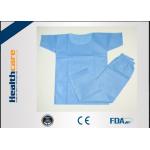 Eco Friendly Disposable Scrub Suits Surgical Hospital Gowns With CE Certificate for sale