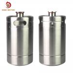 OEM Food Grade SS304 Double Wall 2L Mini Beer Keg for sale