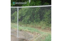 China 6ft 8ft Chain Link Fence With PVC Coated And Galvanized Finish supplier