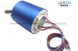 China Continuous rotation Thermocouple Slip Ring for routing hydraulic or pneumatic lines supplier