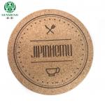 Natural Printed Cork Coasters for Table Protection and Planet Preservation for sale