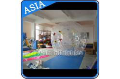 China 1.0mm  Transparent PVC Inflatable Zorb Ball Human Hamster Ball supplier