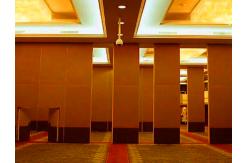 China 85mm Thickness Sound Proof Folding Partition Walls MDF Finishing Space Saving supplier