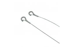 China Steel Wire Rope Sling With Hook For Lighting Display And Hanging supplier