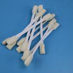 Lint Free Double Rectangle Head Cleanroom Foam Swab For Printer Cleaning for sale