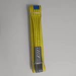 3T Polyester flat webbing sling, Yellow, different length