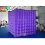 Double Stitching LED Light Inflatable Photo Booth For Film Events