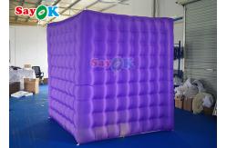 China Double Stitching LED Light Inflatable Photo Booth For Film Events supplier