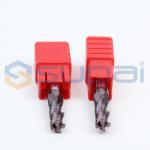 Milling Solid Tungsten Carbide Roughing End Mill Cutter With Rougher Corrugated Edge for sale