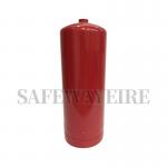 ABC 130*410mm Dry Powder Empty Fire Container Red Cylinder For Fire Fighting for sale