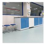 Steel Wooden Wall Mounted Lab Bench With Easy Installation for sale