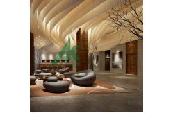 China 300mm Width Aluminum Metal Ceiling 3000mm Length U Baffle Ceiling supplier