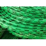 Galvanized Gi Barbed Wire Fencing Triple Twist Gi Barbed Wire Blue/Green/Red 26-100mm Barb Spacing for sale