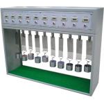 Tape Hydraulic Adhesion Tester , 5 Stations Testing Instrument For Plastics