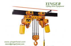 China High Efficiency Electric Chain Hoist Customized Color With Waterproof Push Button 10 ton electric chain hoist supplier