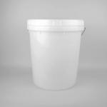 Food Grade Small PP Transparent Plastic Bucket With Handle And Lid for sale