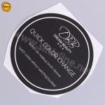 1.5in Black Glossy Sticker Paper For Packaging Cosmetics Beauty for sale