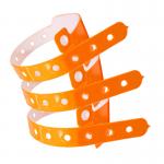 Customized Irregular Shape Super Soft PVC Wristbands for Decoration