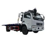 Factory DFAC DongFeng 4Ton Tow Truck Wrecker Flat Bed Towing Recovery Truck Tilt Tray Tow Truck for sale
