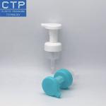Customizable Bottle Foam Pump With White Pump Color Transparent Tube 43/400 Specification for sale