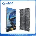 CP Series P3.91 Curved Regula Flexible Screen 8K HD LED 1/16 Scans Outdoor Advertising LED Video Wall Special Shape Adjustment for sale