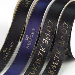 100% Polyster Decorative Satin Ribbon 10 - 100MM Width Printed Technics