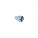 Gray ANSI 1.2kV Ceramic Insulators On Power Lines